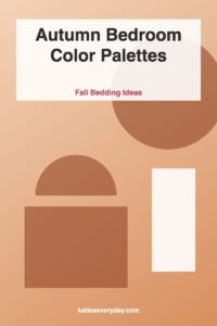 Autumn Bedroom Color Palettes - Fall Bedding Ideas