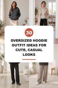 30 Oversized Hoodie Outfit Ideas for Cute, Casual Looks