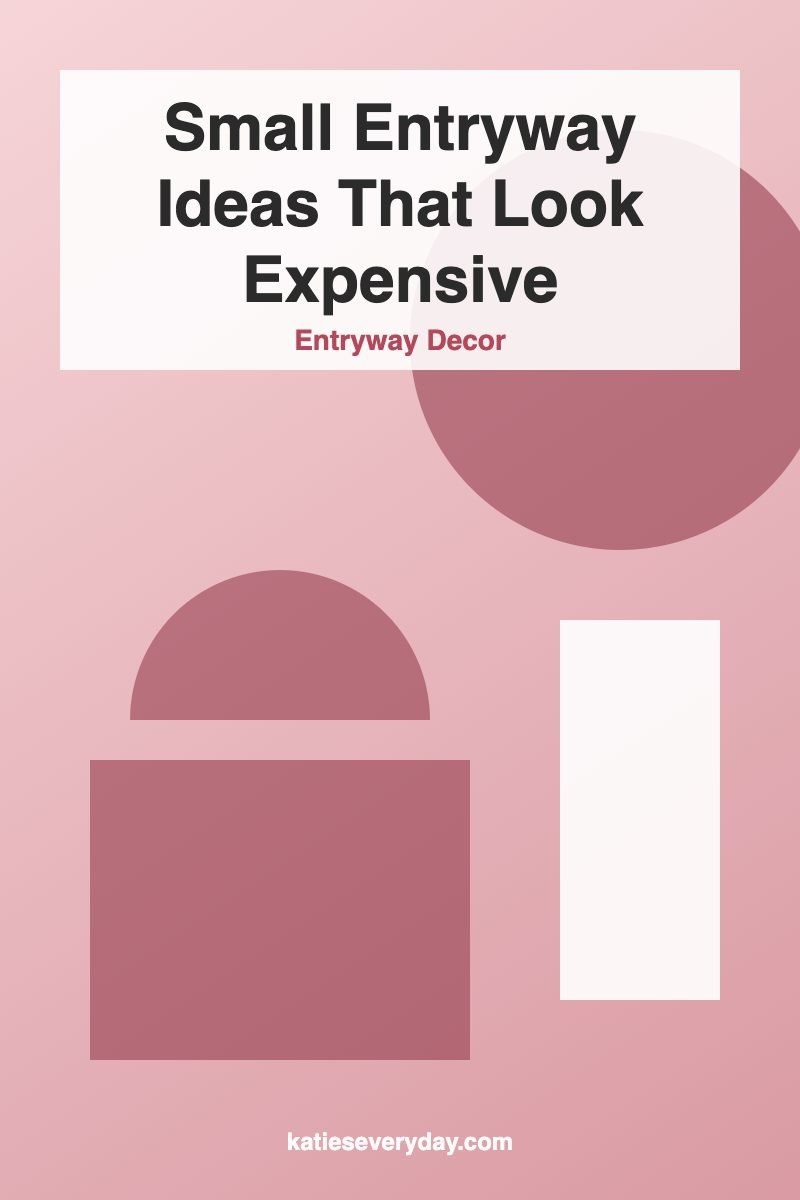 12 Small Entryway Ideas That Look Expensive